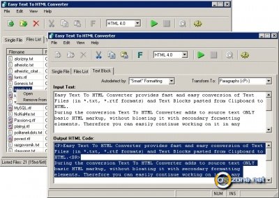  Easy Text To HTML Converter 3.0.0.057