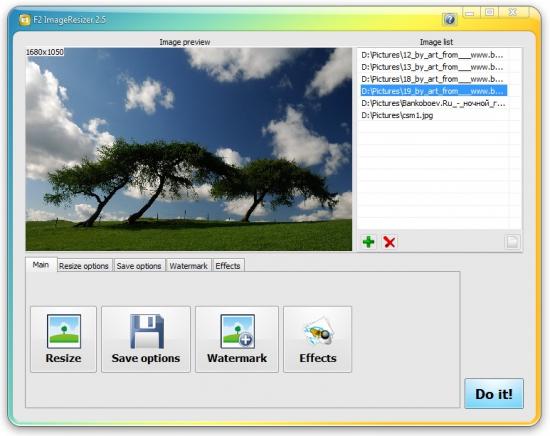  F2 ImageResizer 2.5