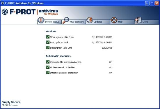  F-PROT Antivirus 6.0.9.6