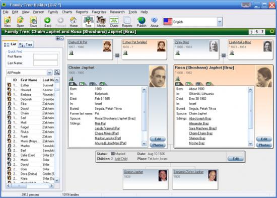  Family Tree Builder 5.0