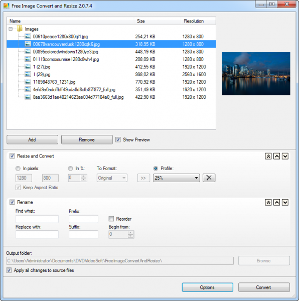  Free Image Convert and Resize 2.1.70.822