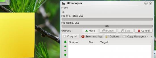 Скриншот Ultracopier 1.4.0.8