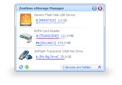 Скриншот Zentimo xStorage Manager 2.0.6