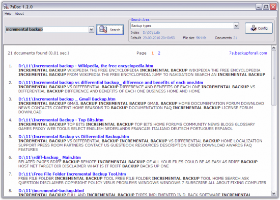  7s Search Engine 1.3.5