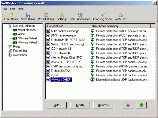  SoftPerfect Personal Firewall 1.4.1