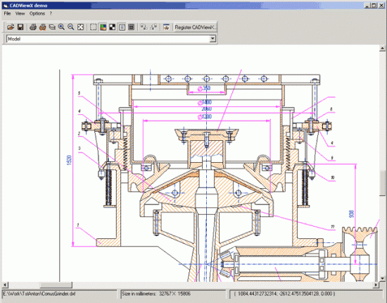  CADViewX: ActiveX for DWG, DXF, PLT, CGM 14