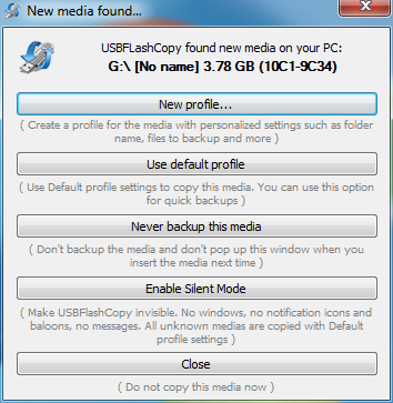 Скриншот USBFlashCopy 1.10