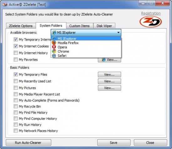  ZDelete Internet Eraser 7.1.5