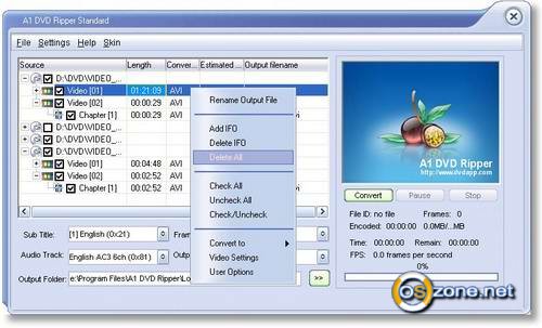  A1 DVD Ripper 1.1.20