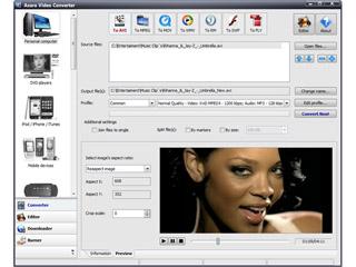 Скриншот Axara Video Converter 3.7.1