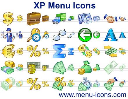  XP Menu Icons 2012