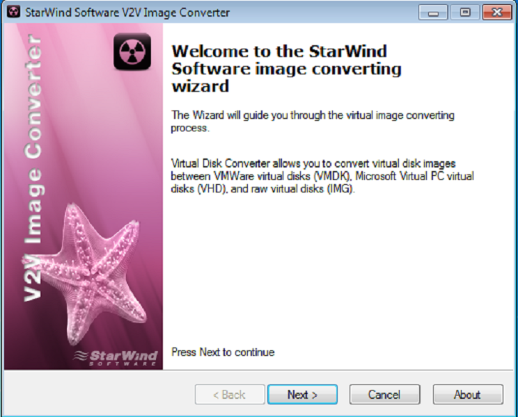  StarWind Free V2V Converter 5.6