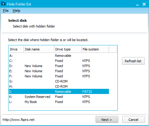  Hide Folder Ext 1.5