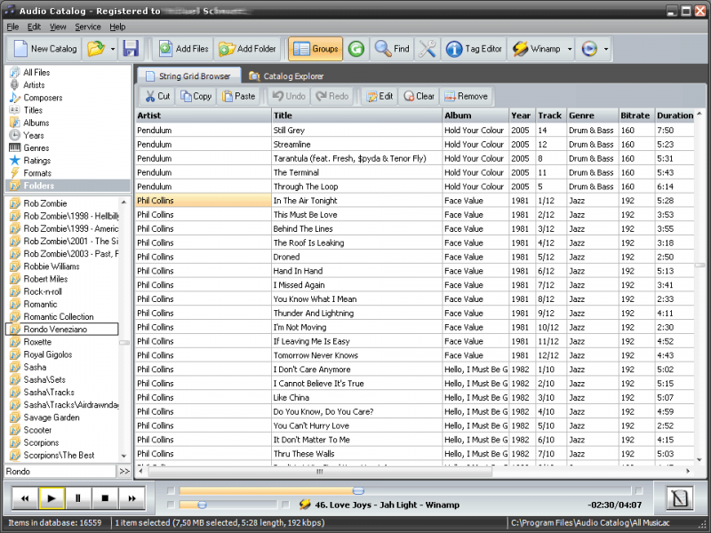  Audio Catalog 4.3