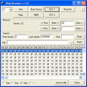  FAT Disk Browser 1.0