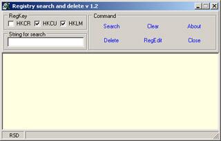  Registry seeking and deleting 1.2