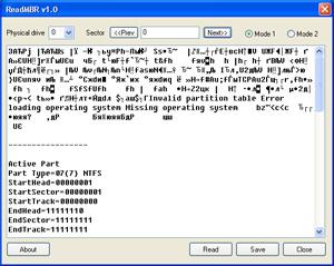  ReadMBR 1.0