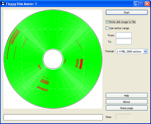 Скриншот Floppy Disk Master-7 1.0