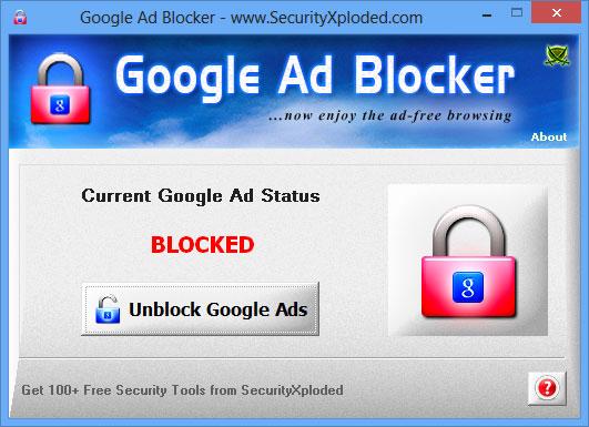 Скриншот Google Ad Blocker 7.0