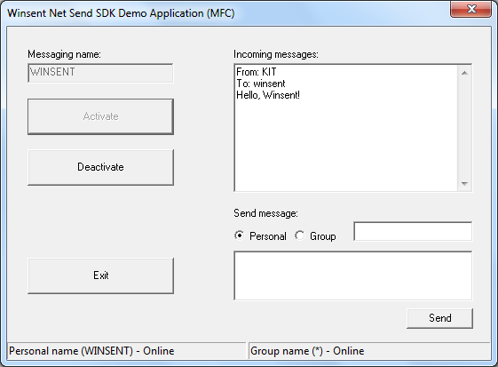  Net Send SDK 0.3.4