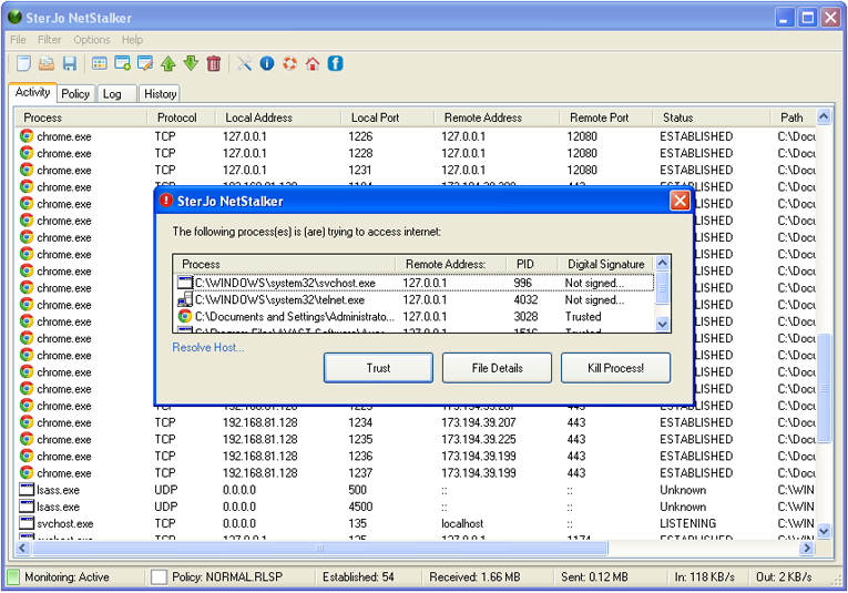  SterJo NetStalker 1.1