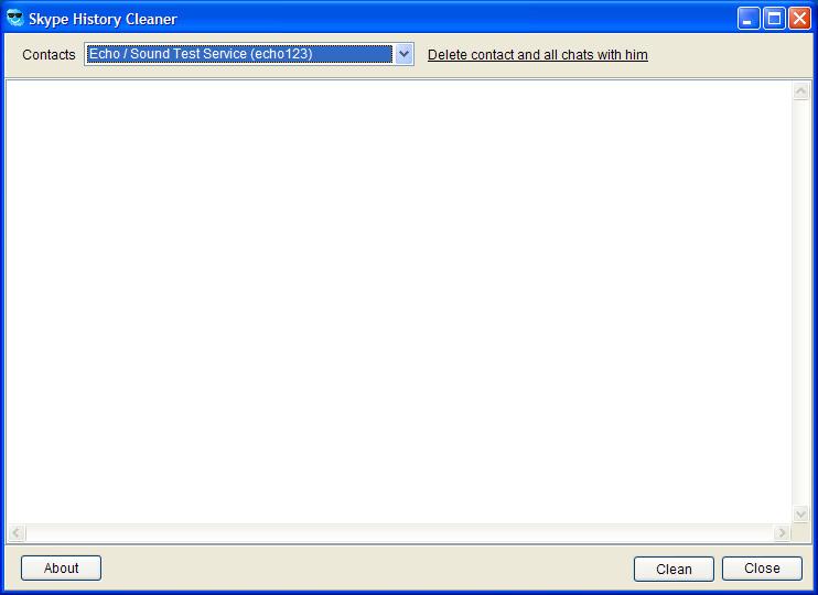  Skype History Cleaner 1.0