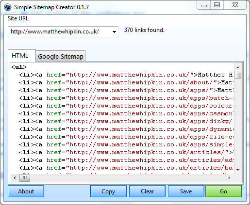  Simple Sitemap Creator 1.3.3