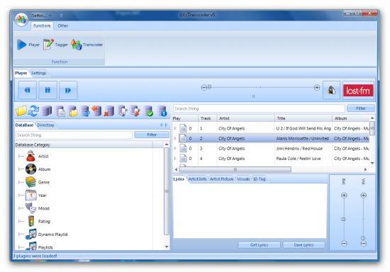 Скриншот GermaniX Transcoder 8.9.0.3