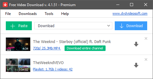  Free Video Downloader 4.1.53.821