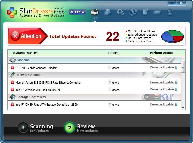  SlimDrivers Free 2.3.1