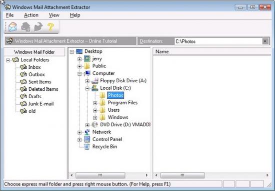  Outlook Attachment Picture Extractor 1.80