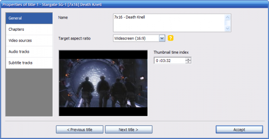 Скриншот DVD Flick 1.3.0.7