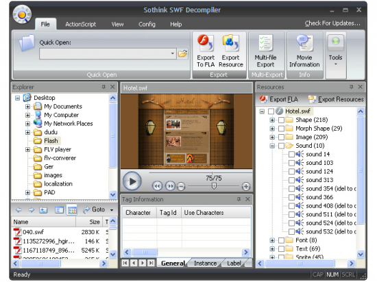  Sothink SWF Decompiler 7.0.4395