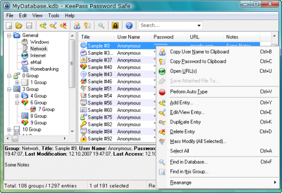 KeePass Password Safe - скачать бесплатно KeePass Password Safe 2.28