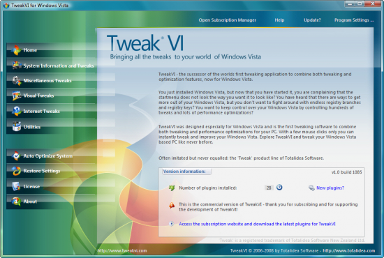  TweakVI 1.0.1162