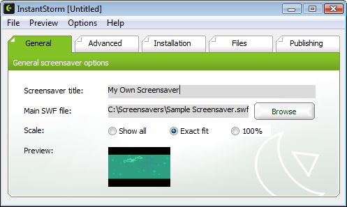 Скриншот InstantStorm 2.0.1