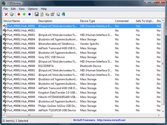  USBDeview 2.75