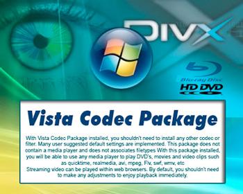 Скриншот Vista Codec Package 7.2.0