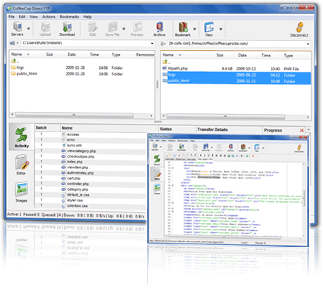  CoffeeCup Direct FTP 6.9