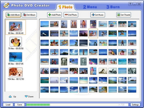 Скриншот Photo DVD Creator 7.73