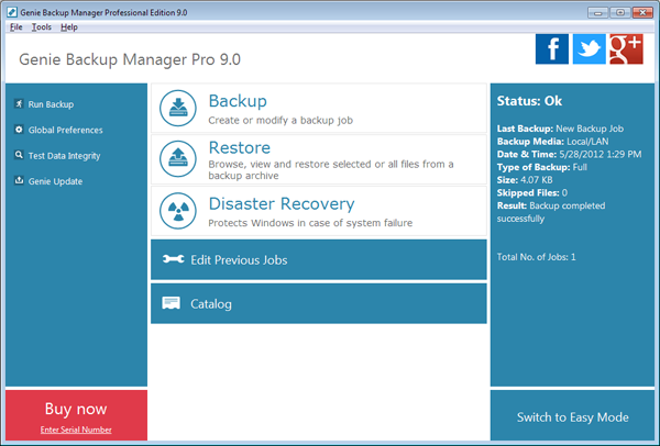  Genie Backup Manager Pro 9.0.567.891