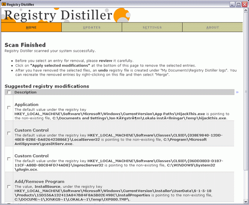  Registry Distiller 1.03