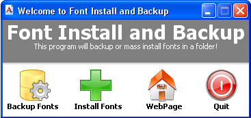 Скриншот Font Install & Backup 1.2.0.2