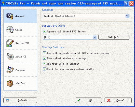 Скриншот DVDIdle Pro 5.9.8.5