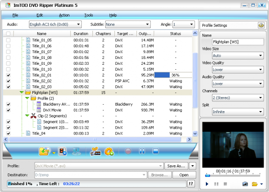  ImTOO DVD Ripper Platinum 7.0.0.1121