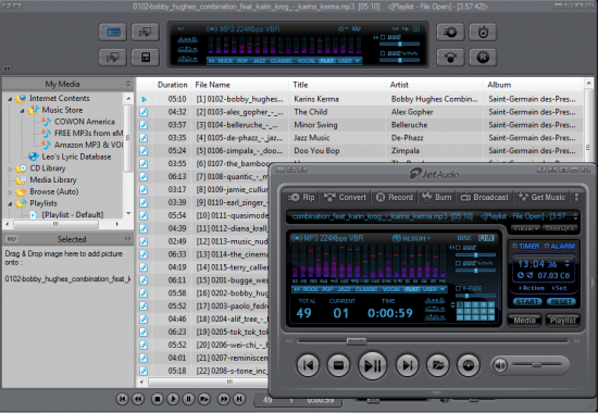 Скриншот JetAudio Basic 8.1.6