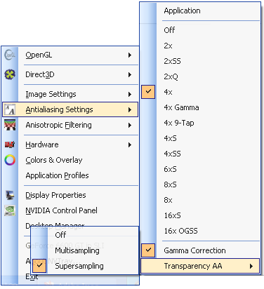 Скриншот nVIDIA Tray Tools 1.0.5.1 Beta 4