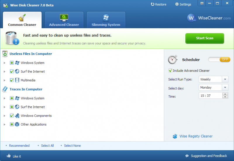  Wise Disk Cleaner 9.7.5