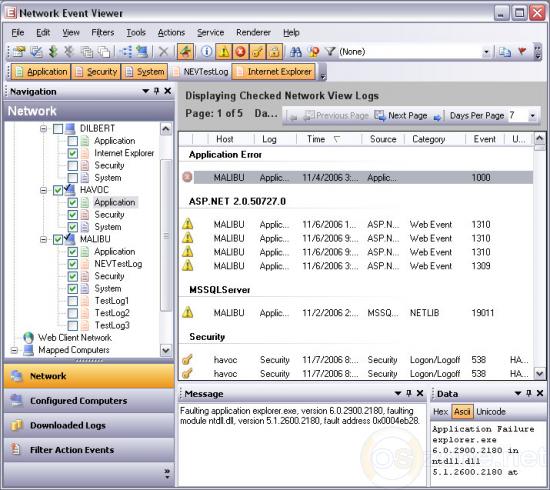  Network Event Viewer 8.0.0.75