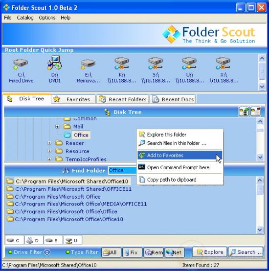  Folder Scout 1.0.208 Beta 2